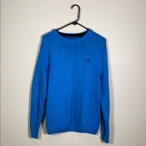 Mens blue crewneck sweater